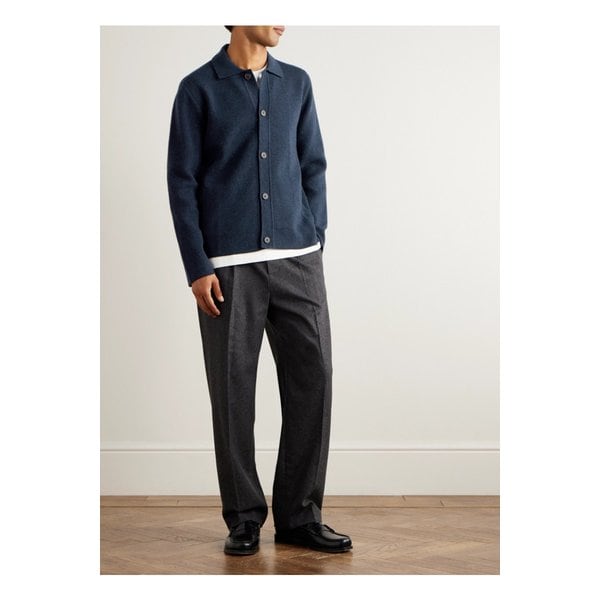 선스펠 더블 페이스 메리노 울 혼방 재킷 블루 46376663162907197