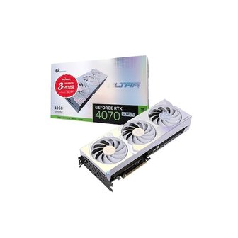 COLORFUL (컬러풀)_ COLORFUL iGame 지포스 RTX 4070 SUPER ULTRA OC D6X 12GB White 피씨디렉트./