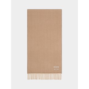 Royal Baby Alpaca Muffler - Herringbone Beige