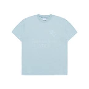 HALF TONE SYMBOL PRINTING SHORT SLEEVE T-SHIRT DARK MINT하프톤심볼 다크민트 SSAHTS-DMT