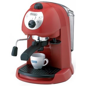 DeLonghi 에스프레소 카푸치노 메이커 레드 EC200N-R