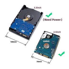 CY 초고속 5 Gbps USB 3.0 to SATA 22핀 어댑터 케이블 2.5 하드 디스크 드라이버 SSD