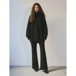 Overfit Wool Turtleneck Knit _CTK205(Black)