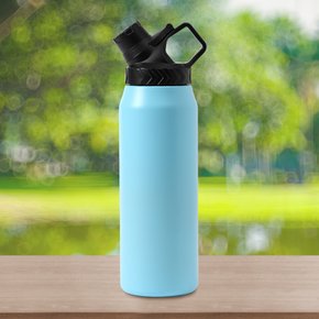 이중스텐 보온병(900ml) (스카이) 운동 보냉병