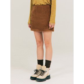 Dumble Mini Skirt_Brown