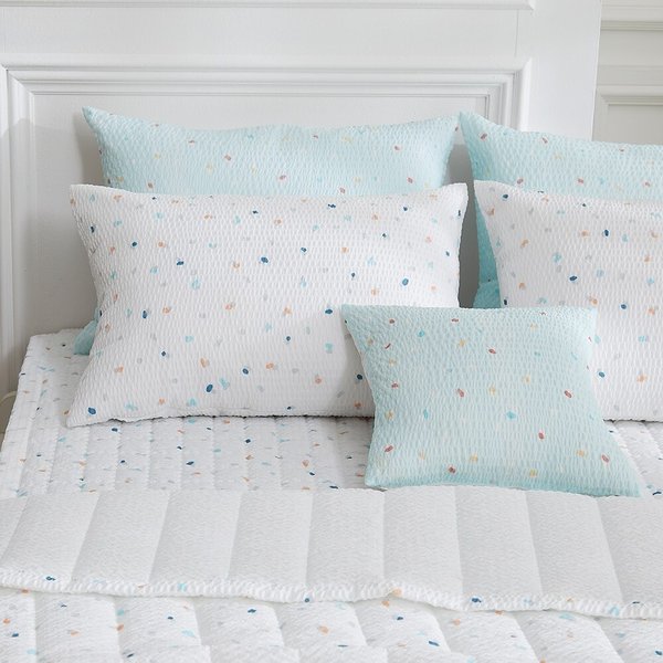 더블리 썸띵 리플 베개커버 50x70 2컬러