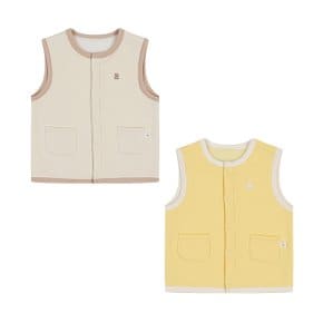 [아가방 겨울신상]마카롱조끼(CREAM,YELLOW)_01R751301