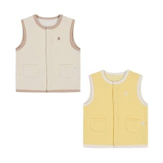 아가방 [아가방 겨울신상]마카롱조끼(CREAM,YELLOW)_01R751301