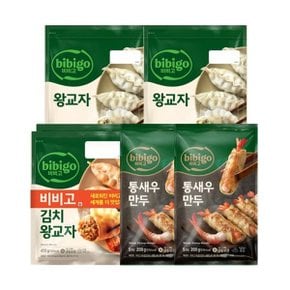 비비고 왕교자1.05kg 2봉 + 김치왕교자420g 2봉 + 통새우만두200g 2봉