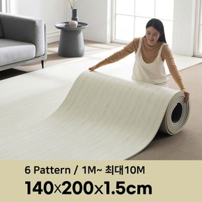 15T PVC 층간소음방지 롤매트 폭 140cm x 2m