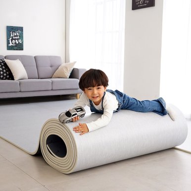 15T PVC 층간소음방지 롤매트 폭 140cm x 2m