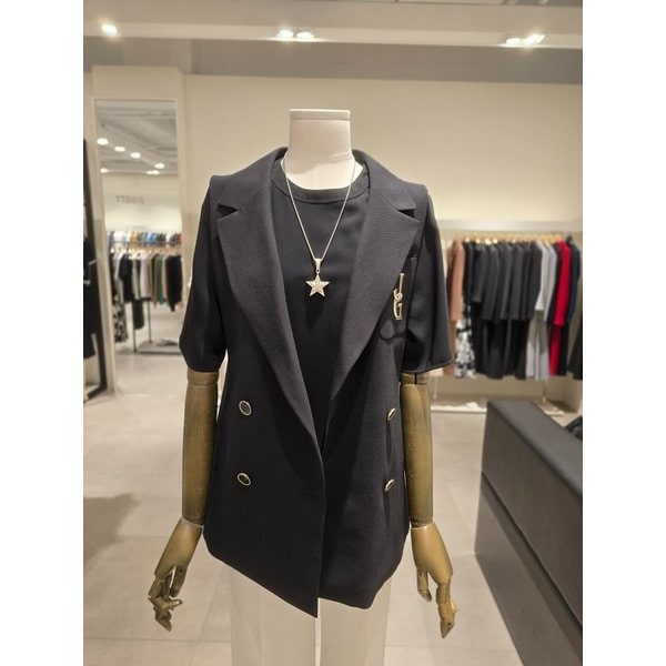 [파주점] 미니멀 라펠 더블 베스트 JR4A0VT411