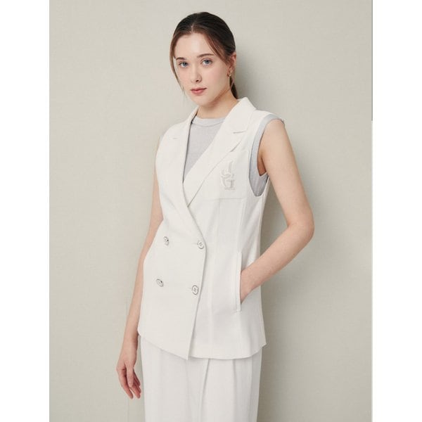 [파주점] 미니멀 라펠 더블 베스트 JR4A0VT411
