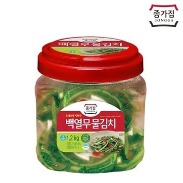 종가집 [종가] 백열무물김치 1.2kg (PET)