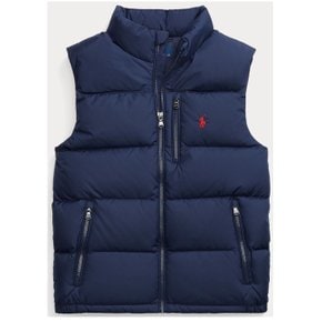 키즈 남아 Water Repellent 다운 패딩조끼 Navy