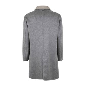 [해외배송] 키레드 싱글브레스트 노치 라펠 리버시블 코트 PARANA.W68185 7 DARK GREY DOVE GREY