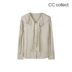 러플칼라 블라우스 BE_E234MSC133