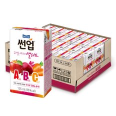 썬업 과일야채샐러드 ABC 125ml x 24팩