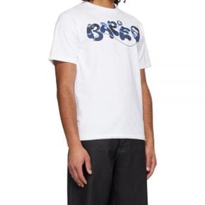 A BATHING APE Color Camo BAPE Balloon Tee (001TEL801020M WH3) (컬러 카모 베이프 벌룬 티셔