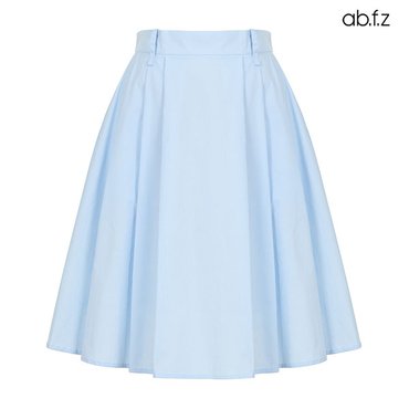 ab.f.z 핀턱 백밴딩 미디 스커트 (AFY2QSZ2A)