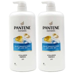 실키 스무드케어 1200ml 샴푸X2개