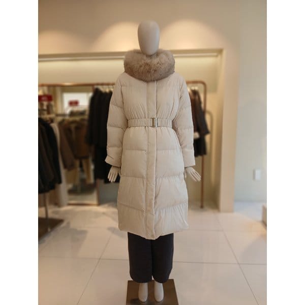 [여주점] 씨씨콜렉트 폭스퍼벨티드롱구스다운 E254psg193