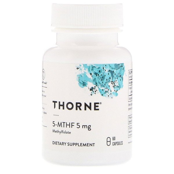 [해외직구]Thorne Research 쏜리서치 5-MTHF 활성형 엽산 5mg 60캡슐