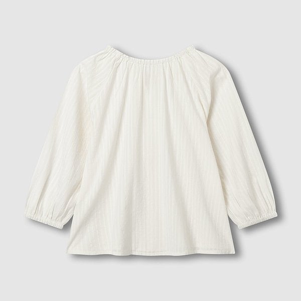 여 도비 7부 파자마 셔츠 J206101030006