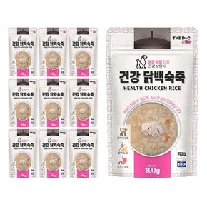 더디앤씨 원조 건강 닭죽 100g 10개 1box