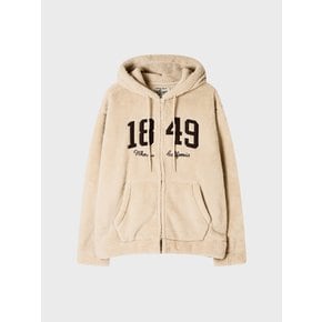 Signature Furfleece Patch Hood Zip-up WHMZG4V11U