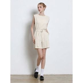벨티드 슬리브리스 셋업  택가격 157000원 _P430546794