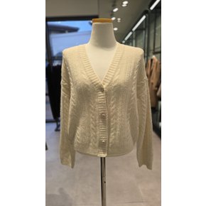 [부산점] [쥬크] 케이블 V넥 크롭 가디건 (V254KSL940)