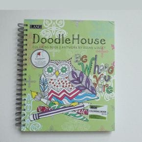 컬러링북-doodle house