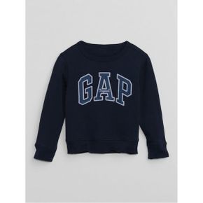 베이비갭 GAP 로고 스웨트 셔츠 태피스트리 네이비 7369467