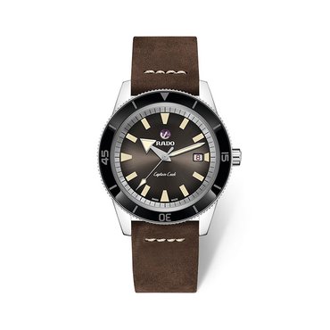 라도 [스와치그룹코리아 정품] RADO 라도 캡틴쿡 가죽 시계 남성시계 R32505305