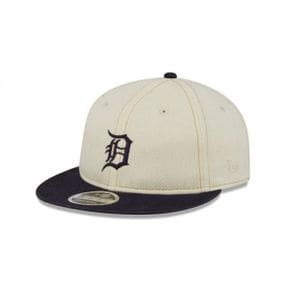 [해외] 1032443 뉴에라 모자 MLB [디트로이트 타이거스] Chrome Denim Retro Crown 9FIFTY Adjus