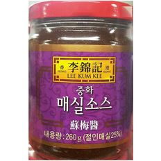 매실 소스 260g X12개 이금기 매실액 음료 액상 업소