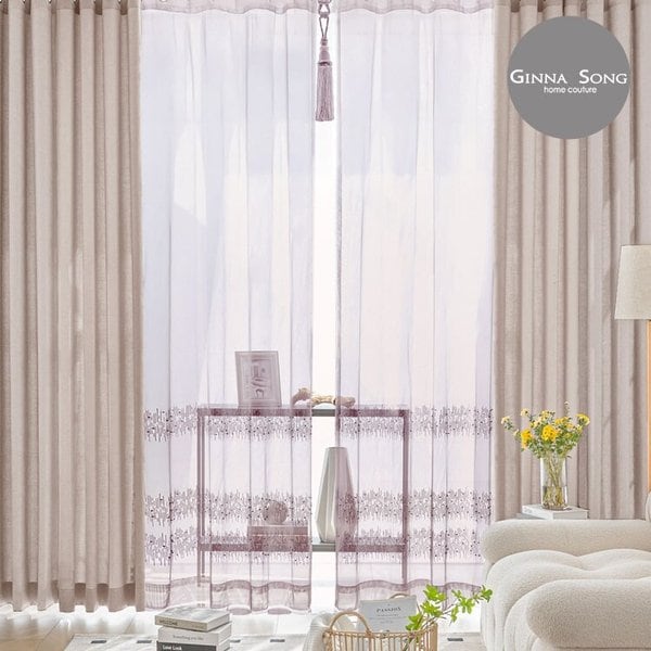 글로우 암막커튼+코디커튼 풀세트 대형