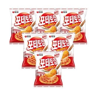  농심 포테토칩 잭슨페퍼로니맛 50g x 6개 / 간식 과자