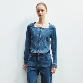 Square Neck Bustier Blouse KJ3AB3320_22