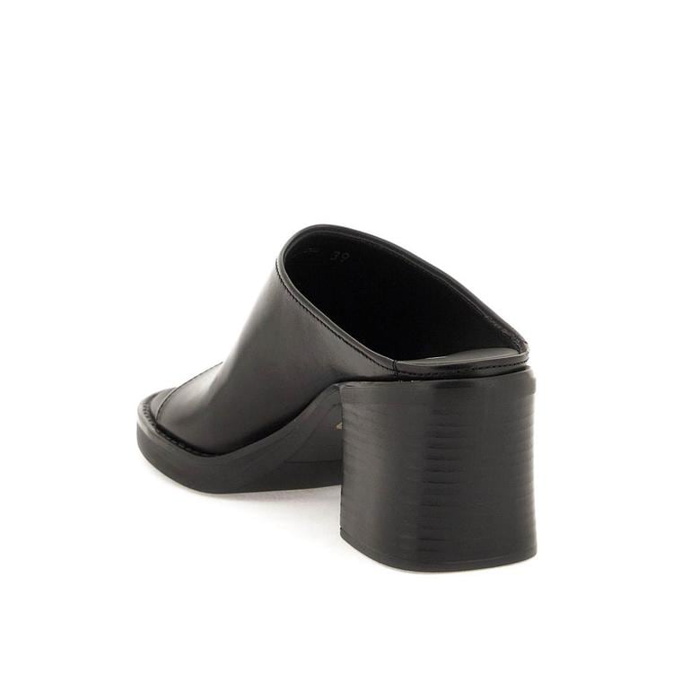 미우미우 Miu miu leather mules with heel Sandals 5XX620 3AQP