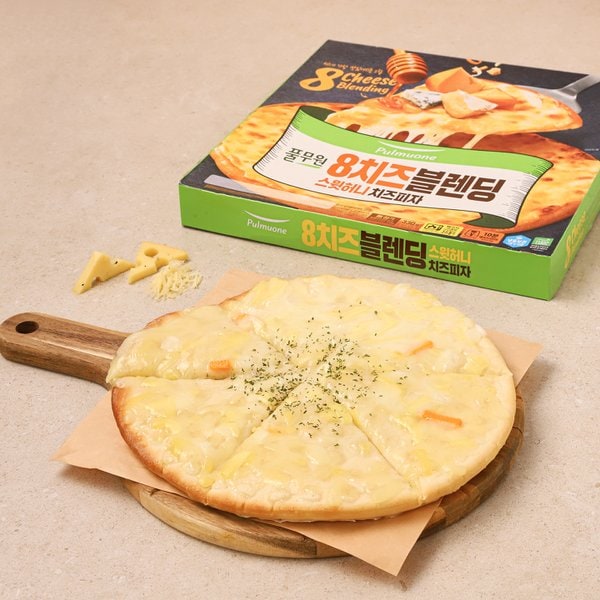 8치즈블렌딩 스윗허니 치즈피자_330g