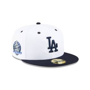 Born X Raised LA 다저스 화이트 59FIFTY 5950 Fitted Hat 8956039