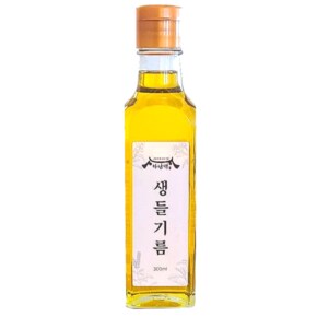 저온압착 생들기름 300ml 1병 선물포장