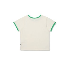 [공식](정상가 : 59,000원) 테리 링거 티셔츠 키즈 IVORY