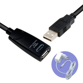 마하링크 USB 2.0 리피터 연장 케이블 ML-PWUR10 (10m)