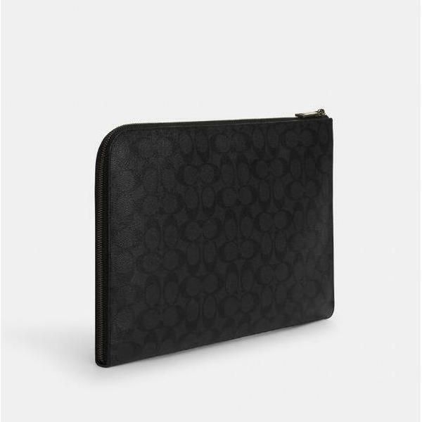 Ethan 시그니처 캔버스 서류가방 CU113