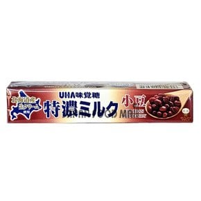 UHA 미카구토 토쿠노 밀크 아주끼 캔디 37g (스틱) / 일본 사탕 밀크팥사탕
