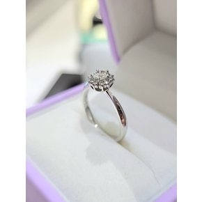 [여주점] [여주점] 글로리에테 18K 3부 다이아몬드 반지 210900074