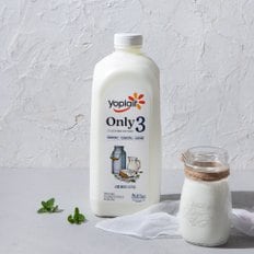  빙그레 요플레 Only 3 플레인 1.8L